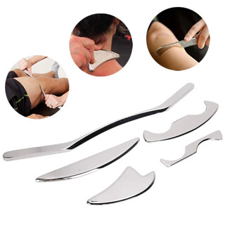 Ferramentas De Massagem Guasha Ferramenta De Raspagem Manual De Aço Inoxidável Miofascial Alívio Da Dor Fisioterapia Do Tecido