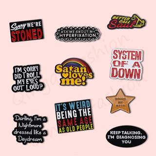 Citações Engraçadas Broches De Esmalte Crachás De Lapela Jóias De Humor Presente Para Amigos