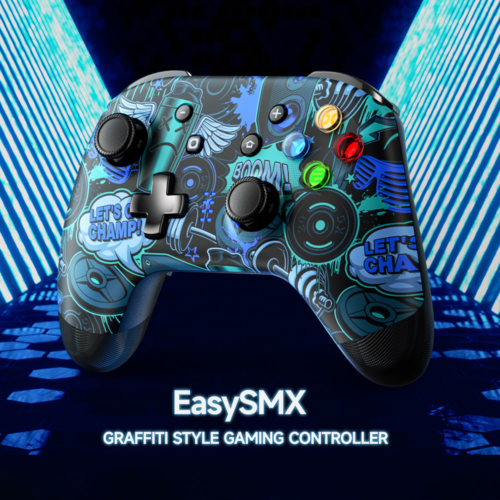 Controlador Sem Fio EasySMX Gamepad Pro Para Nintendo Switch/Lite/OLED , PC/Android Smart TV/Box , Deck Steam , Phone Gamers