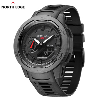 NORTH EDGE MARS3 Caixa Original De Fibra De Carbono De 50 Metros À Prova D'água Relógio Esportivo Para Homens Ao Ar Livre em Oferta na Shopee