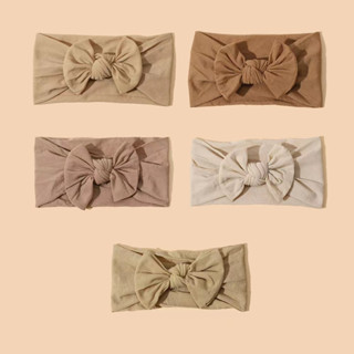 Acessórios De Cabelo De Bebê Faixa Nylon Macia E Confortável Enfeites Infantis Fofas Princesa Ins