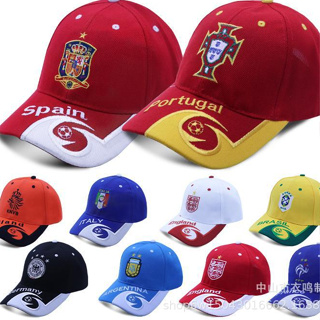 Boné Europa País Brasil Reino Unido Itália Alemanha França Holanda Espanha Portugal Coleção De Lembranças em Oferta na Shopee