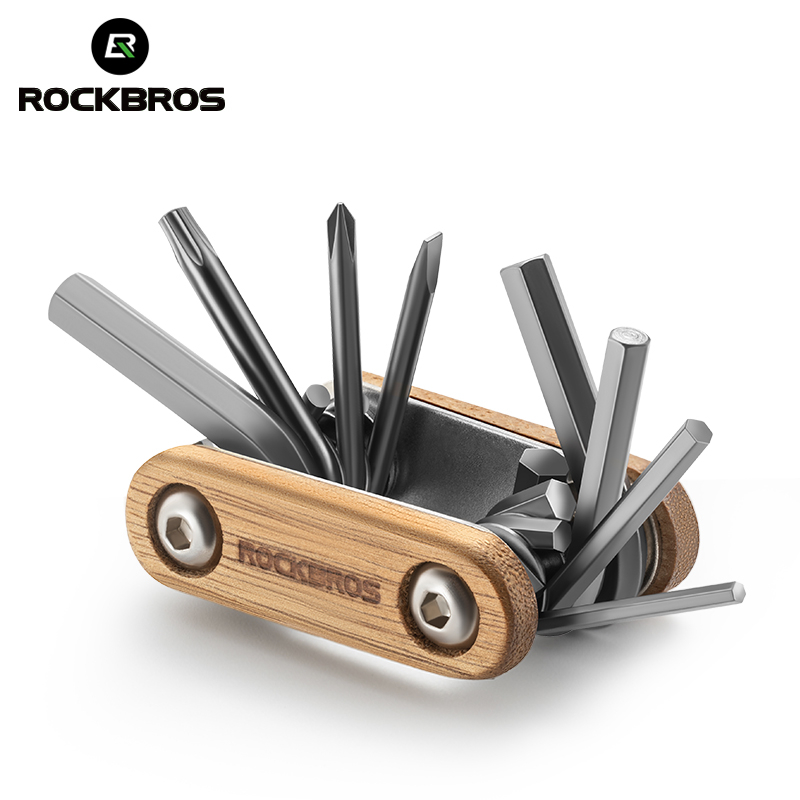 Rockbros 8 Em 1 Ferramenta De Reparo De Bicicletas Combinação Multi-Funcional Manutenção De Desmontagem Hexagonal Interior Bicicleta Portátil De Estrada De Montanha em Oferta na Shopee