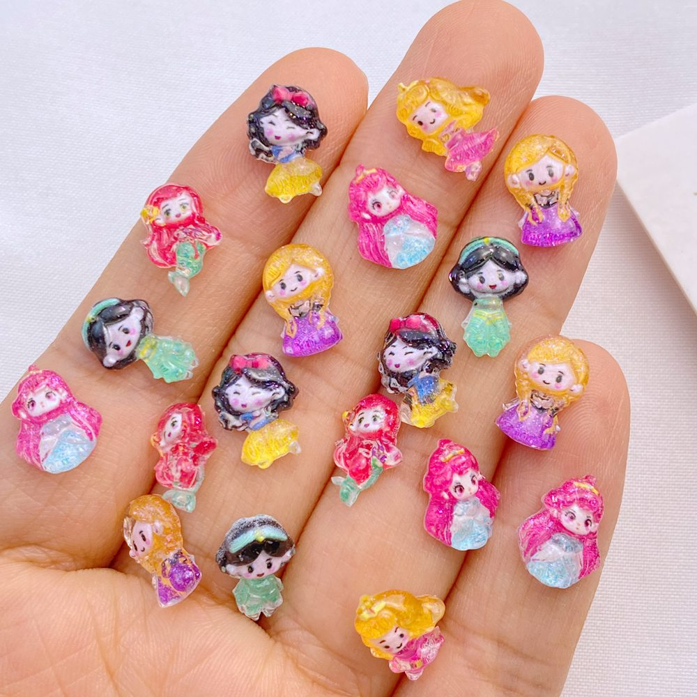 50 Peças Manicure Disney Princesa Fofinha Disney Manicure 3D Desenho Fofo de Flor Cartoon Acessórios de Unhas de Beleza Resina de Bricolage Manicure Decoração em Oferta na Shopee