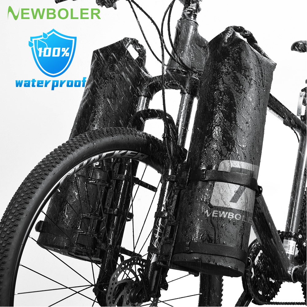 NEWBOLER Saco De Bicicleta Portátil À Prova D'água 3L/7L Seco Elétrico Frontal em Oferta na Shopee