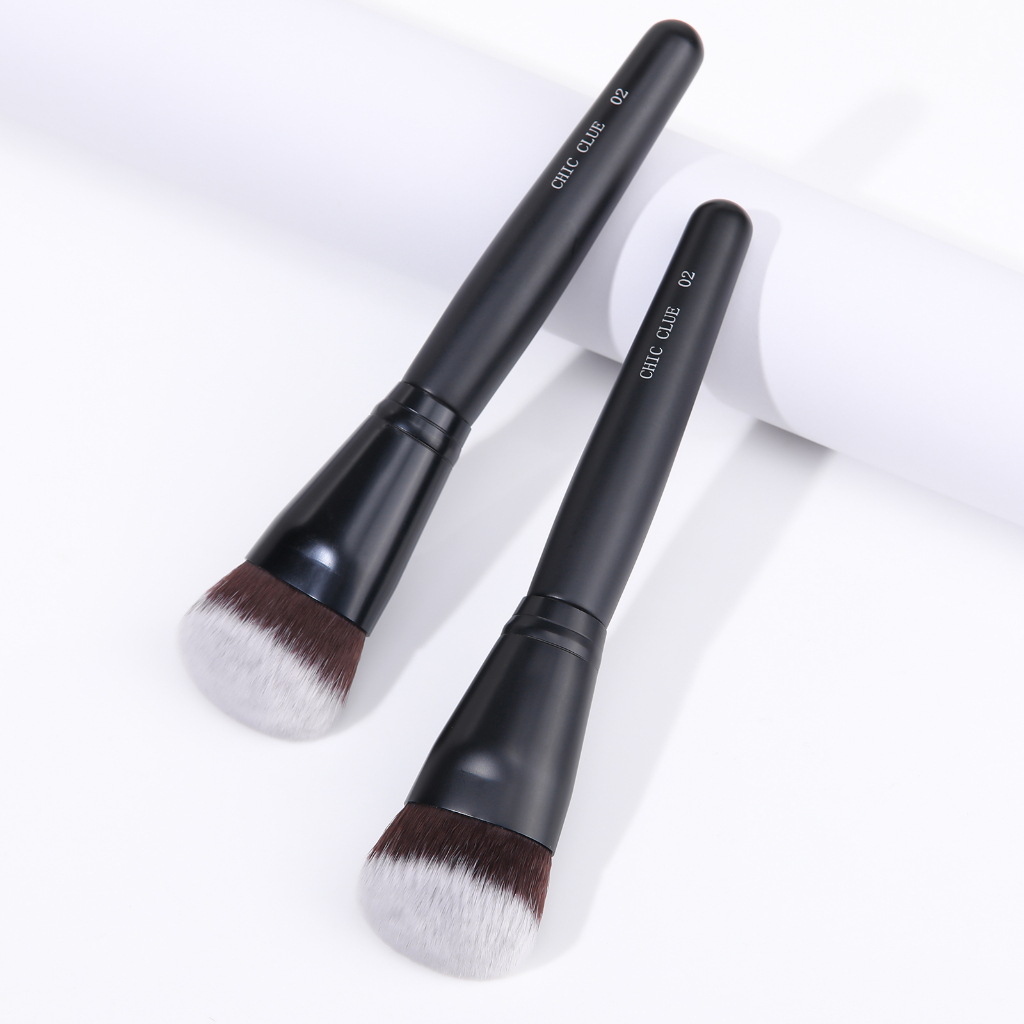 CHIC CLUE Premium Escova Sintética Foundation Misturando Kabuki Liquid Maquiagem DZ14-2