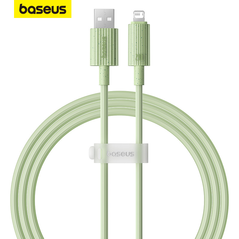 Cabo De Carregamento Baseus 2.4A USB Para Relâmpago iPhone 14 13 12 11Pro Max em Oferta na Shopee