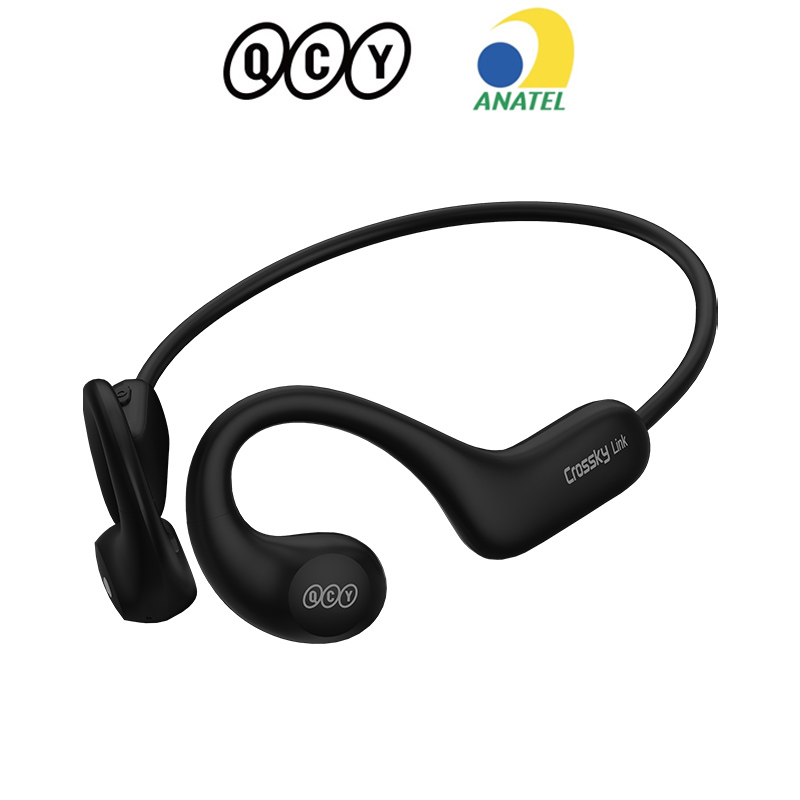 QCY Crossky Link Fones De Ouvido De Condução Aérea V5.3 Bluetooth IPX6 À Prova D'água Esportivos De Proteção Auditiva