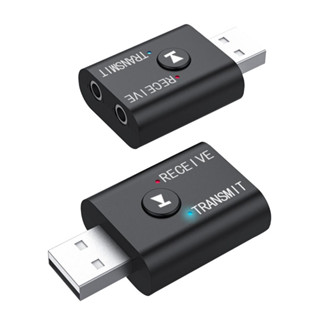 Adaptador De Áudio Sem Fio 2 Em 1 BT5.0 Receptor E Transmissor De Dupla Função Bluetooth 5.0 USB Dongle Para Carro De Fone De Ouvido Alto-Falante