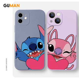 Capa De Celular GUMAN Luxo Silicone Casal Fofa Personalizada Anti Impacto Capinha Compatível Para iPhone 14 13 12 11 Pro Max X XS XR XYB2106