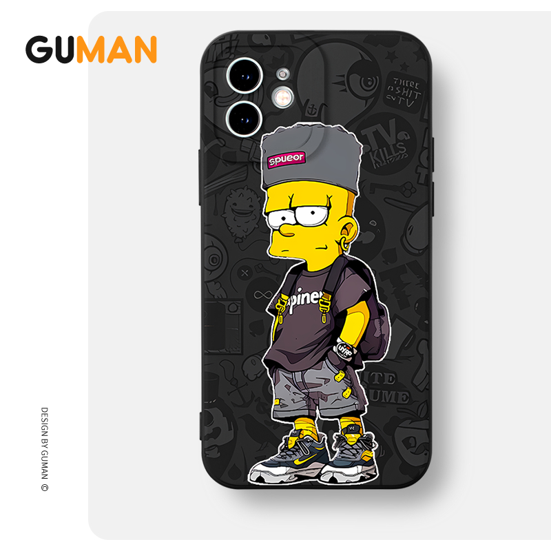 Silicone Anime Fofa Cartoon Anti Impacto Capinha Compatível Para iPhone Air 17 Air 16 15 14 13 12 11 Pro Max XYB2128