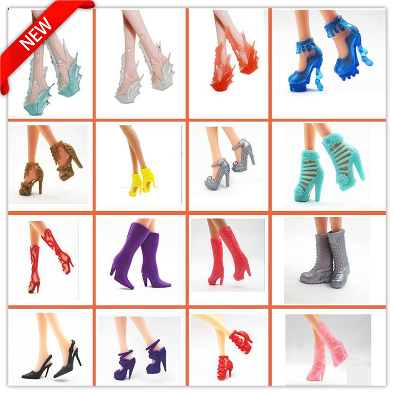 Sapatos De Boneca De 30cm Para Bebês/Novo Estilo Salto Alto/Coroa