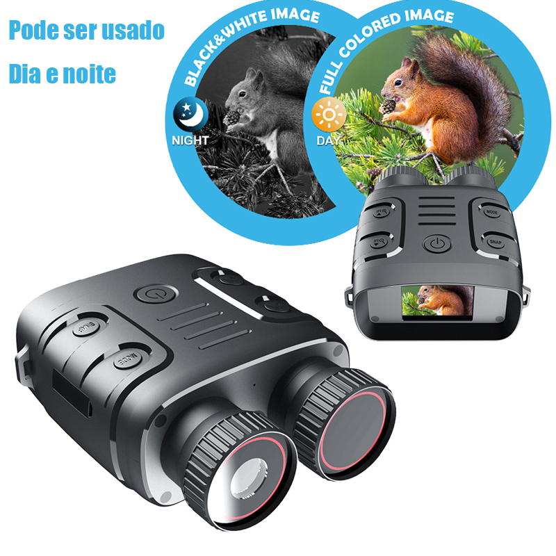 binóculo visão noturna para caça Infravermelho Night-Visions dispositivo binocular, 5x binocular, dia e noite uso