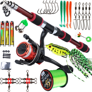 Vara de pesca com carretilha isca Sougayilang 1.8M 5.2:1 3BB Max Drag 8kg