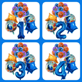 1 Conjunto Encontrando Nemo Peixe Marinho Palhaço Balão Oceano Mundo Sob O Mar Festa De Aniversário Decor Baby Shower Supplies em Oferta na Shopee