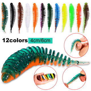 Sougayilang 1 Conjunto De Iscas De Pesca Corporal Mais Macias Colorful High Quality