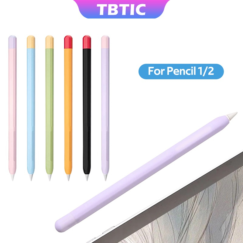 Adequado Para Apple Pencil1/2 Capa Protetora Porta Caneta De Silicone Macio Tampa Da Stylus Primeira Geração Acessórios Lápis De iPad