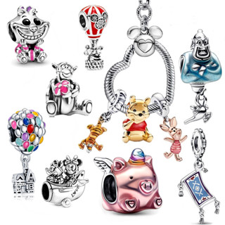 Berloque Nova Prata 925 Encanta Pingente Porco Espinho Vermelho Para Pulseira Acessórios