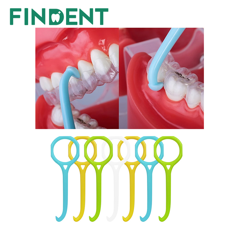 10PCS Ferramenta De Remoção De Alinhador Limpo Para Aparelhos Removíveis Invisíveis Acessórios De Desmontagem Bucal