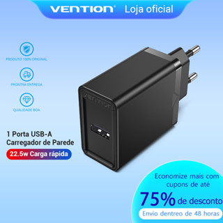 Vention USB Carregador De Carregamento Rápido 22.5W Carga Rápida QC 3.0 Android Para Huawei Oppo Vivo