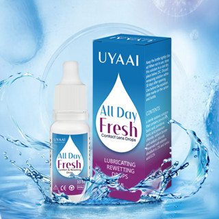 UYAAI 10ml Essência Botânica Gotas Dos Olhos Limpeza Médica Para Lentes De Contato