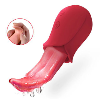 10 Velocidades Vibradores De Língua De Lamber Rosa Realistas Para Mamilos Femininos Estimulação Clitoral Casais De Brinquedos Sexuais em Oferta na Shopee