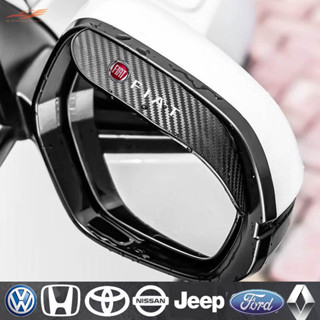 2 Peças Universal Car Side View Mirror Cover Waterproof Rain Eyebrow Visor auto Shield Protetor De Viseira De Sobrancelha Autopeças