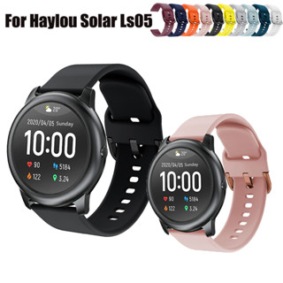 Pulseira Smart Wristband original De silicone 22mm 20mm Para Haylou Solar ls05 ls02 lS09 ls12 RS4 Plus GST Lite Correa
