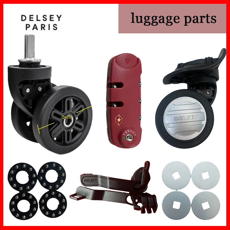 Para Acessórios De Bagagem Delsey 3840 38041 3842 Bloqueio De Código De Substituição De Reparo , Roda Universal E Outros
