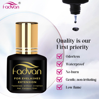 FADVAN Cola Para Extensão De Pestanas Forte Fixação Longa Duração 1s Adesivo Secas 5ml 10ml Com Removedor De em Oferta na Shopee