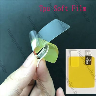 Filme HD Para smartwatch 4 5 6 7 8 9 SE ultra Protetor TPU De Posicionamento Em Tela Cheia Macio Relógio Inteligente t500 ht99 w17 w27 pro max x8 h11 Olá 41mm 45mm