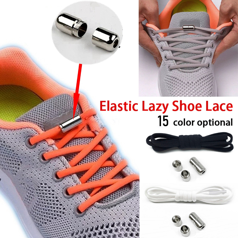 1 Par De Sapatos Elásticos Preguiçosos Sem Rendas E Fivelas De metal Tênis Neutro Para Crianças Adultos Sapatilhas De