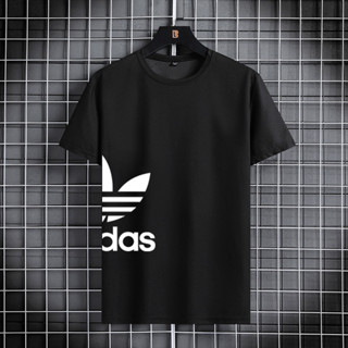 Estoque Pronto Camiseta De Verão Para Menino Única Bonito Tendência Manga Curta Estudante Simples Gola Redonda