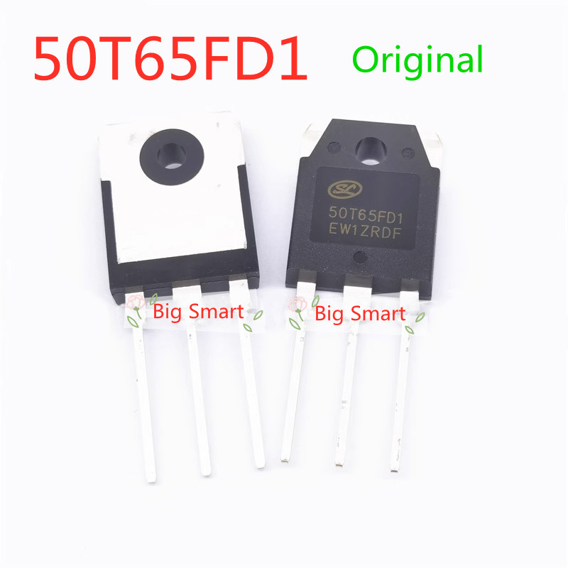 2pçs 5pçs 50T65FD1 SGT50T65FD1PN Original IGBT 50A 650V SGT50T65FD1 TO-3P 50T65 transistor De Tubo Elétrico Único em Oferta na Shopee