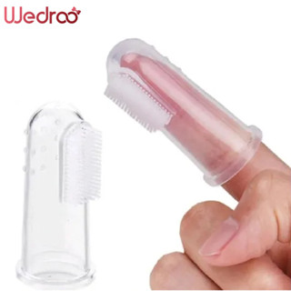Wedroo Escova Dente Massageadora De Dedo P/ Bebê Silicone