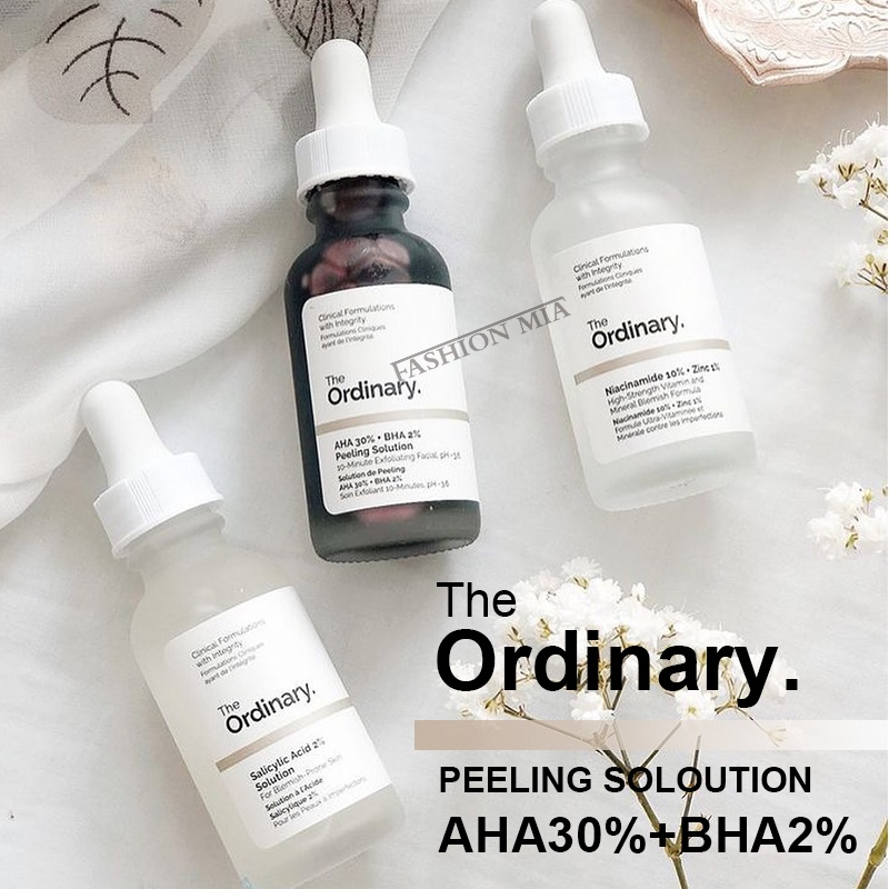 The Ordinary A Niacinamida Comum 10 % + Zinco 1/Alpha Arbutin 2 Solução Ha/Cafeína 5 EGCG 30ml