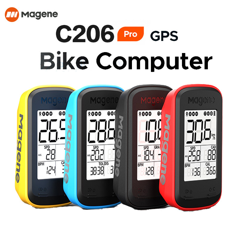 [Garantia Oficial] Magene C206/C206PRO GPS Bike Computer Cycling ANT + Bluetooth Sem Fio Velocímetro De Bicicleta De Estrada À Prova Dágua MTB Odometer