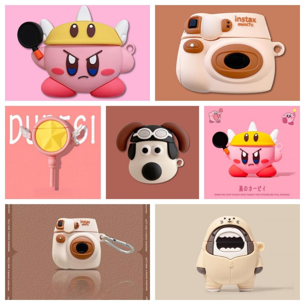 Creativity Capa De Fone De Ouvido Para Redmi Buds 4 Active/3 Lite Desenho Animado Xiaomi Pro Mi SiliconeProtective Shell