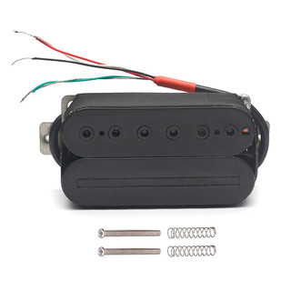 Alnico V Guitarra Elétrica Humbucker 16.6K Lâmina/Parafuso Sextavado Ajustando Bobina Dupla Captador De Com 4 Cabos De C