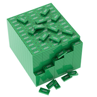 Dinheiro Fingir Jogar Dólar Impresso USD MOC Construções Blocos De Brinquedos Coleção Lembranças Decoração Menina Cidade
