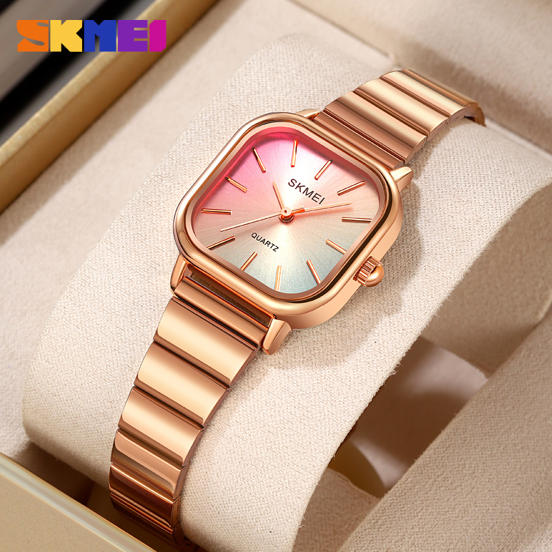 SKMEI Moda Anamorfose Simples Relógio De Quartzo Empresarial 2190 - Watches