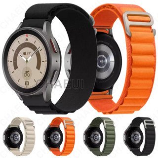 Pulseira De Nylon Para Galaxy Watch 6 5 Pro 4 44mm 40mm 45mm Classic 42mm 46mm 43mm 47mm