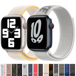 Bracelete De Nylon Para Relógio Apple Ultra Band 49mm 45mm 44mm 41mm 42mm 40mm 38mm Smartwatch Mulheres Homens Acessórios iwatch Série 8 se 7 6 5 4 3