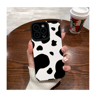 Capa De Silicone Estampa De Vaca Moda iPhone 11 12 13 14 Pro MAX Plus 11Pro 13Pro 7 8 X XR XS SE 2020