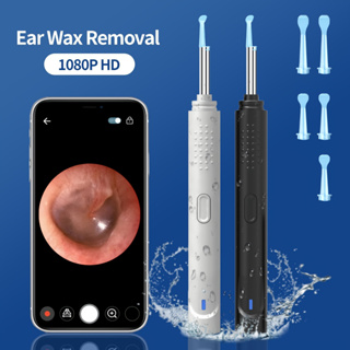 Visual otoscopio digital wireless otoscopio profissional HD limpar ouvido Android & IOS otoscópio médico Endoscópio Ear Cleaner 6 LED otoscópio com câmera removedor de cera de ouvido