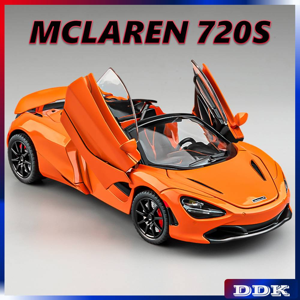 1 : 24 MCLAREN 720S Modelo De Liga Fundida Brinquedo Carro Crianças Amigos Presente Aniversário