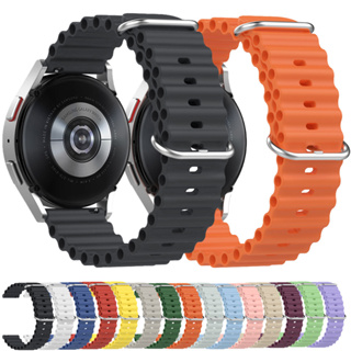 20mm 22mm Banda Para Samsung Galaxy Watch 4 5 Cinta 44mm 40mm 5 Pro Clássico 42 46mm Ativo 2 Engrenagem S3 Silicone corr em Oferta na Shopee