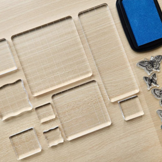 Carimbo de silicone transparente/artesanato/acessórios de carimbo acrílico/ferramentas manuais/artigos de papelaria em Oferta na Shopee