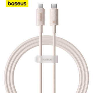 Cabo De Carregamento Rápido Baseus 100W Tipo C Para Blindagem Biodegradável Construído Em E-marker Smart Chip Para iPhone 15