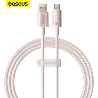 Cabo Baseus 100W De Carregamento Rápido USB Para Tipo C Huawei Honor Xiaomi Blindagem De Biodegradável Construído Em Chip De Reconhecimento Inteligente